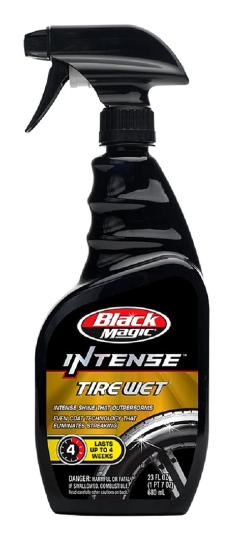 Black magee intense tire wet